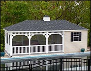 Backyard Pool House