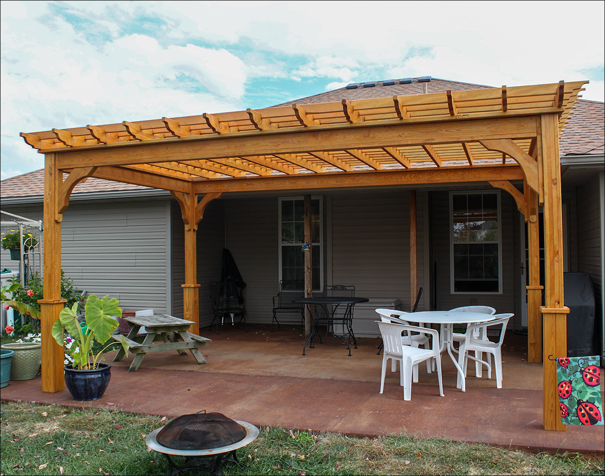 Treated Pine Belvedere Pergolas  Pergolas by Material 