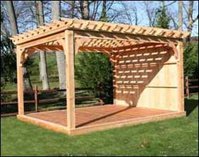 Red Cedar Pergola