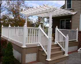 Vinyl Pergola