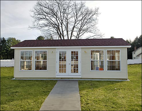 Custom 12 x 28 Rectangular Vinyl Sunroom