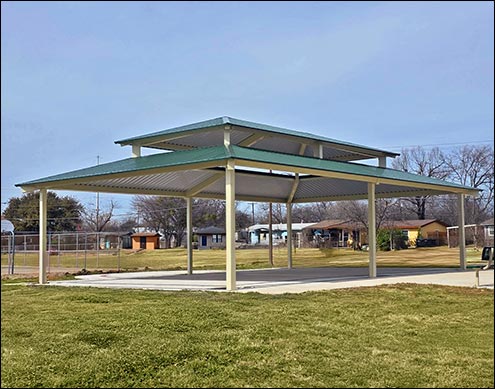 30 x 40 All Steel Rectangular Double Roof Summerset Pavilion