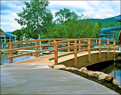 8 x 42 Heavy Duty Triple Rail Bridge