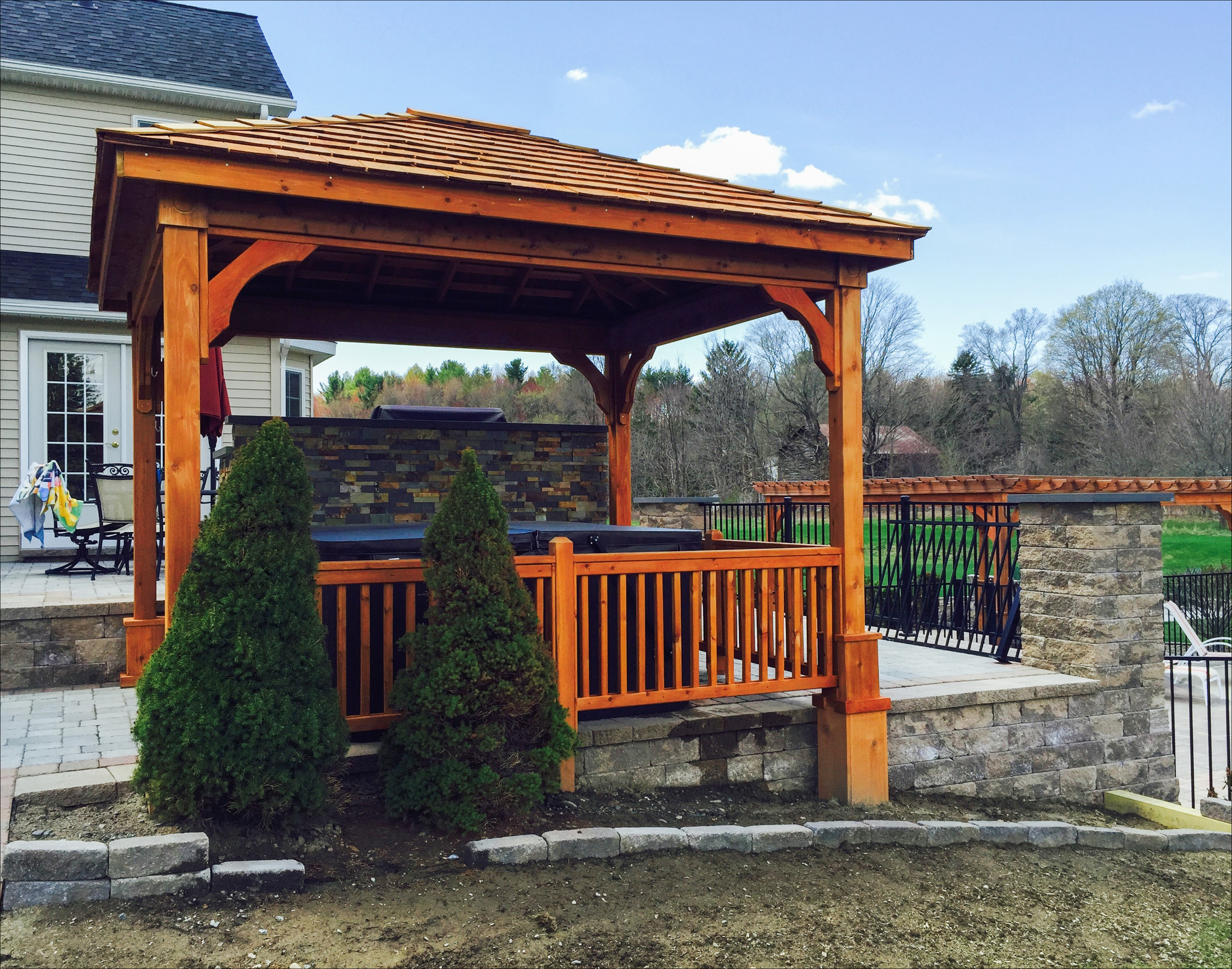 Customer's Photo - 10' x 12' Cedar Ramada