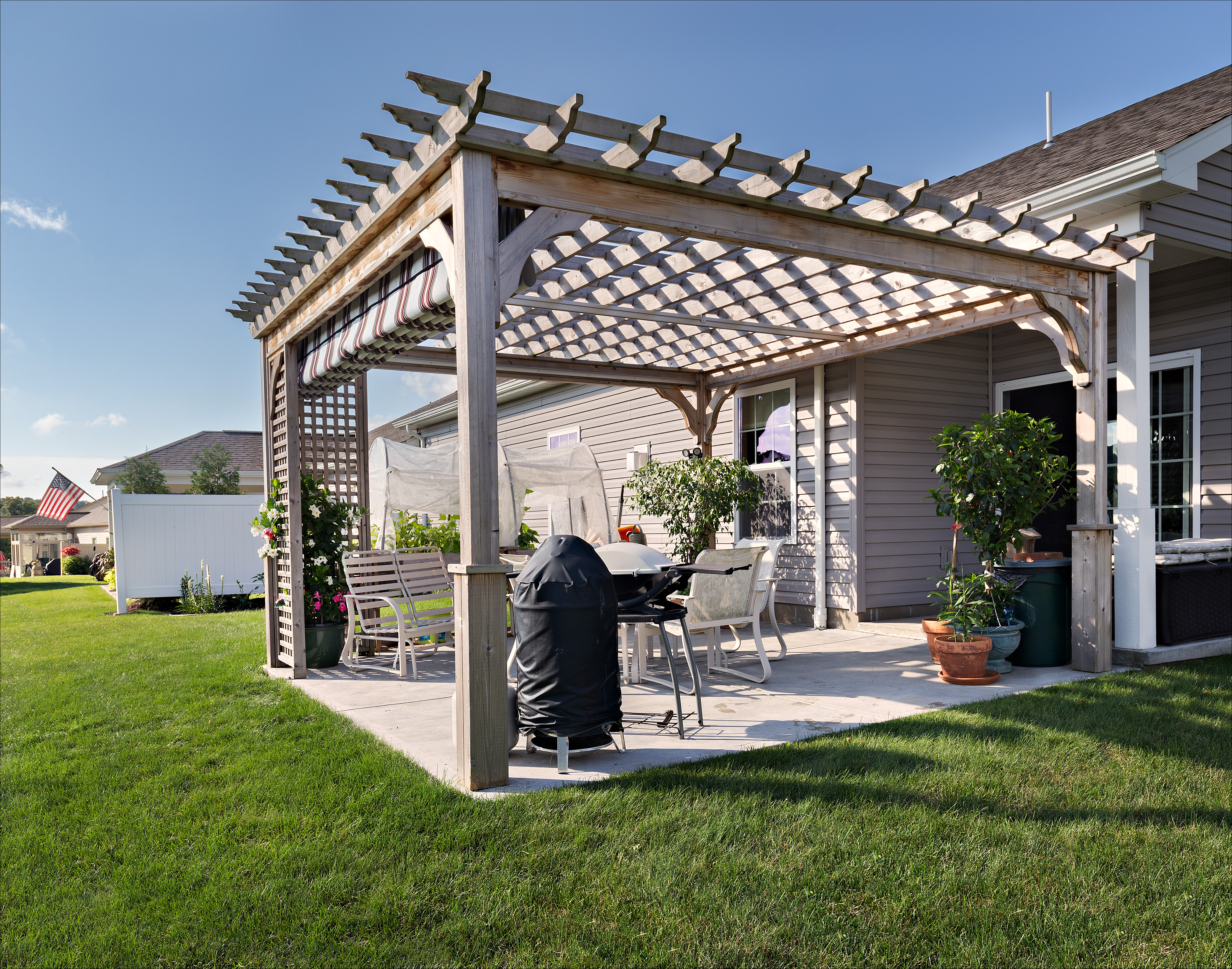 Pergola single post