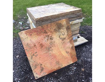 Variety of Limestone Fire Pit Bases