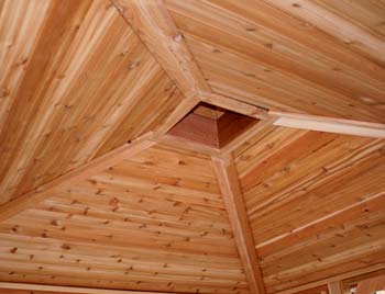 Gazebos With Cedar Tongue And Groove Ceiling Gazebos By