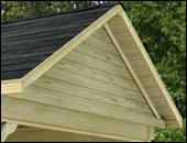 Gazebos with Closed Gable (Horizontal Tongue & Groove)
