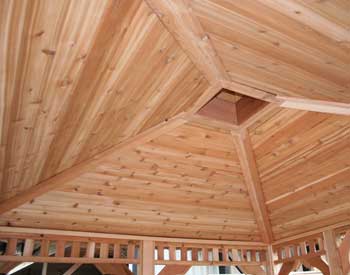 Cedar Tongue And Groove Ceiling