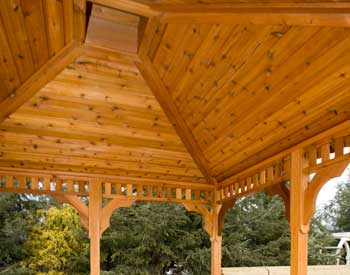 Cedar Tongue and Groove Ceiling