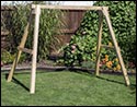 4 x 4 Post Treated Pine A-Frame Swing Stand