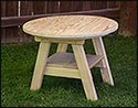 Treated Pine Round Table