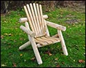White Cedar Unstained Chair