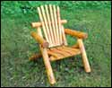 White Cedar Stained Chair