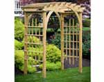 Treated Pine Palermo Arched Arbor