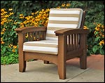 Cypress Mission Chair w/Sunbrella Cushions