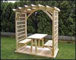 Treated Pine Picnic Pergola