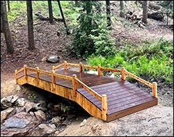 Single Rail Pedestrian Trail Bridge