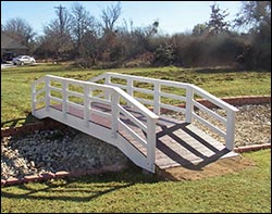 Treated Pine Pedestrian Trail Bridges