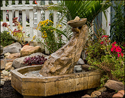 Concrete Tranquil Waters Fountain