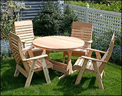 Red Cedar Estate Patio Dining Collection