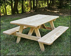 Treated Pine Kid's Picnic Table