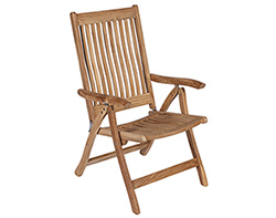 Teak Estate Reclining Chair