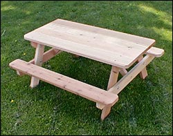 Kid's Outdoor Picnic Tables