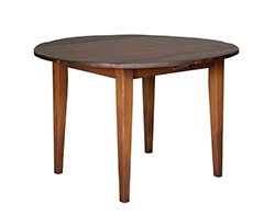 Vintage Round Table w/Shaker Legs