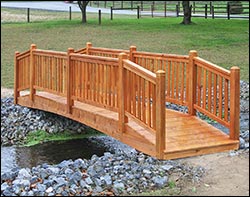 Quick Ship Garden Bridges