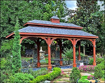 Red Cedar Double Roof Ramada