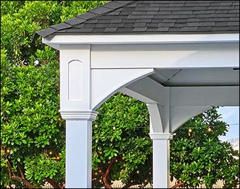 Vinyl Double Roof Ramada