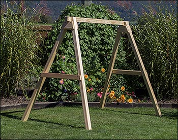 4 x 4 Post Treated Pine A-Frame Swing Stand