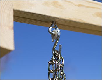 4 x 4 Post Treated Pine A-Frame Swing Stand