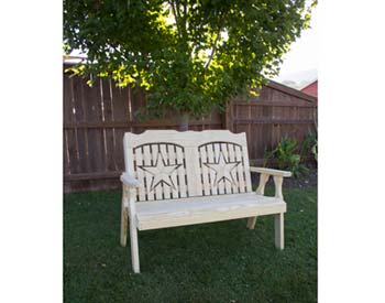 Treated Pine Starback Bench