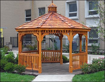 Red Cedar Octagon Cupola