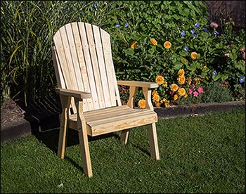 Treated Pine Curveback Patio Chair