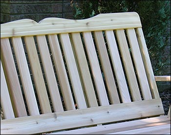 Red Cedar Southern English Garden Bench