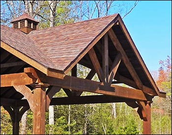 Rustic Douglas Fir Herrington Ramada