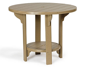 Poly Lumber 42" Round Table