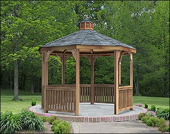 Red Cedar Garden Gazebo