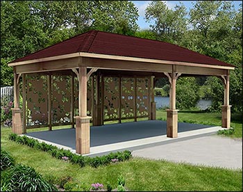 Rustic Red Cedar Ramadas