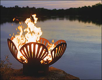 Carbon Steel Seaside Fire Pit
