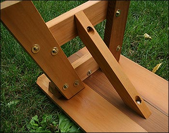 Red Cedar Picnic Table w/Benches