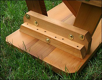 Red Cedar Picnic Table w/Benches