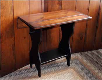 Vintage Drop Leaf End Table
