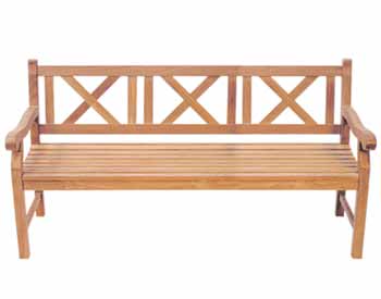 60" Teak Skipper Bench