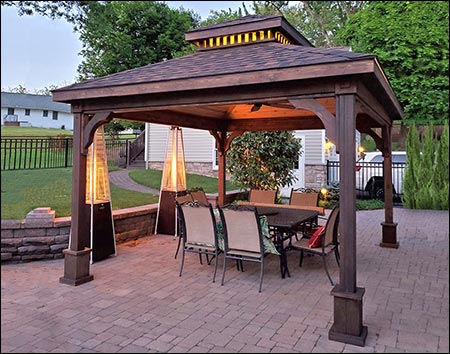 Red Cedar Double Roof Ramada