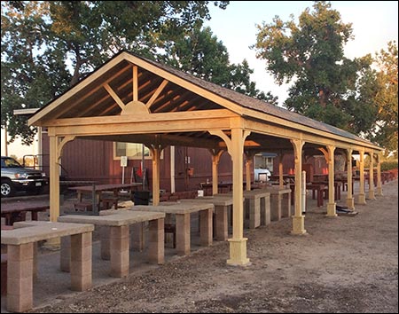 Treated Pine Gable Ramada