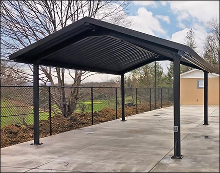 All Steel Single Roof Savannah (Rectangle) Pavilions